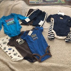 New bundle of onesies and pants! Adorable!